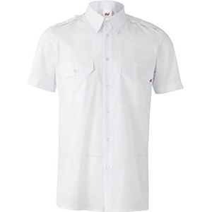 Velilla 532; shirt met korte mouwen met galonieren; wit, maat S