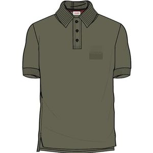 HUGO G00443 Poloshirt voor jongens, Groente, 5 Jaren