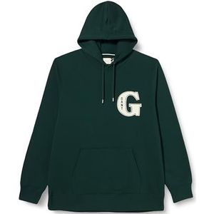 G Graphic Hoodie, Tartan Green, XL
