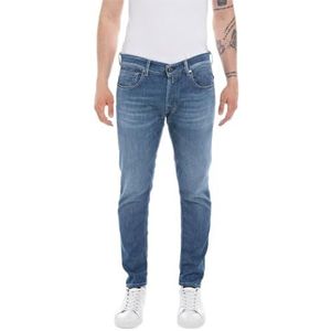 Replay Willbi X-Lite Plus Jeans voor heren, 009, medium blue., 31W x 32L