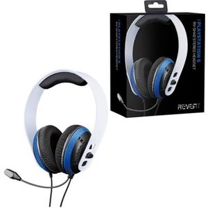 Gaming headset met microfoon en volumeregeling, ideaal voor communicatie en om van audio te genieten tijdens het spelen.