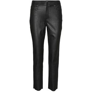 VERO MODA Vmbrenda Hr Straight Pl ANK Pant Noos, zwart, 34W / 32L