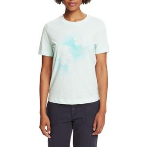 ESPRIT T-shirt voor dames, 390/Light Aqua Green., M