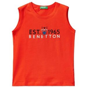 United Colors of Benetton Onderhemd voor kinderen en jongeren, Rood, 1 jaar