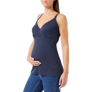 Noppies Dames Maja Nursing Rib Pyjama Top Nachthemd, Night - N146, M/L