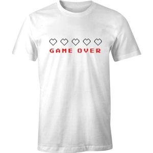 REPUBLIC OF CALIFORNIA T-shirt voor heren, Wit, XL