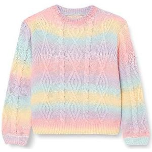 Wrangler Dames Cable Knit Sweater, Sick Pink, XXL