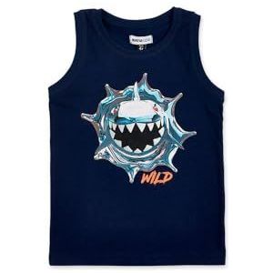 Tuc Tuc Mouwloos T-shirt voor baby's en peuters, marineblauw, 3 Jaren