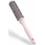 Olivia Garden Expert Blowout Speed – Pastelroze - 25 - Keramische ronde borstel met extra lange barrel voor 25% snellere blowouts