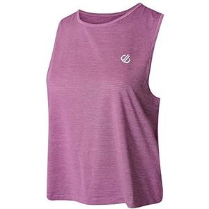 Dare 2b Dames Meditate Crop Top T-shirt, Dusty Lavender, 12