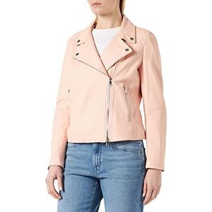 BOSS Leren jas Vrouwen Leren jas, Bright Pink676, 38