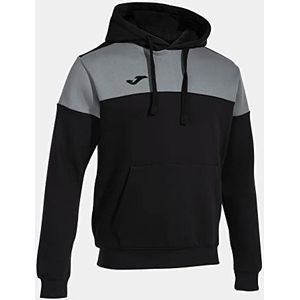 Hoodie - Gekleurde Lijn - Katoen/Polyester - Geborduurd Logo