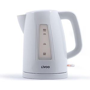 Livoo Elektrische waterkoker - Waterkoker - Wit