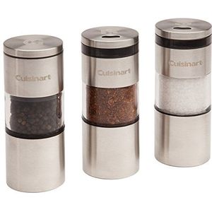 Cuisinart CSS-33 Magnetische Grilling Spice Set, Zilver