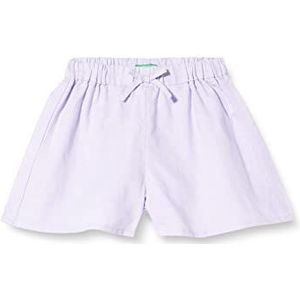 United Colors of Benetton Shorts voor meisjes en meisjes, blauweregen 26 g, 24 Maanden