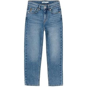 NKMRYAN Straight Jeans 3418-BE NOOS, blauw (medium blue denim), 134 cm