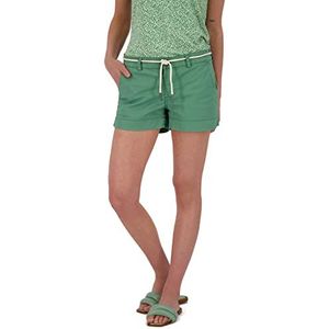 ALIFE and Kickin Juleak Shorts voor dames, stoffen shorts, lichte korte broek voor zomer en vrije tijd, comfortabel voor dagelijks gebruik en vakantie, mirte, XL
