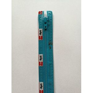 Opti S40-20-00298 ritssluiting, 100% polyester, 00298 blauw, 20cm