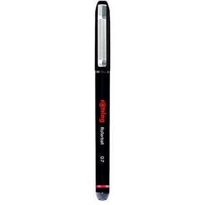 rOtring Rollerball Pen | Fine Point (0,7 mm) voor helder schrijven | Zwarte inkt | 12 Count