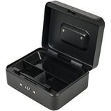 Silverline 732370 Petite Cash Box met 3-cijferig combinatieslot, zwart
