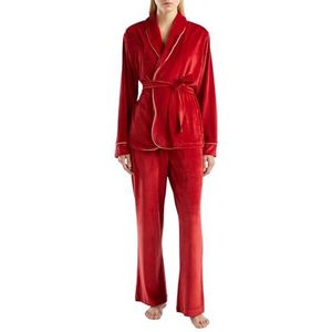 United Colors of Benetton 36C33F02Y pyjamabroek, rood 0V3, L dames, Rood 0 V3, L