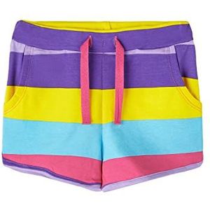 NAME IT Girl's NMFZARAN Shorts, Pink Yarrow, 92, roze yarrow, 92 cm