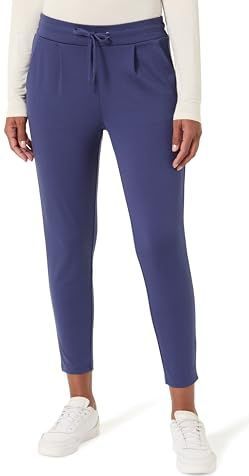 ICHI Bandplooibroek 'IHKATE'  nachtblauw