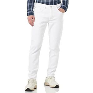 Garcia Heren Broek Denim Jeans, Wit, 33, wit