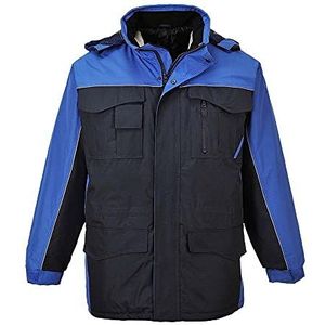 Portwest S562 RS Parka, Normaal, Marine/Koningsblauw, Grootte L