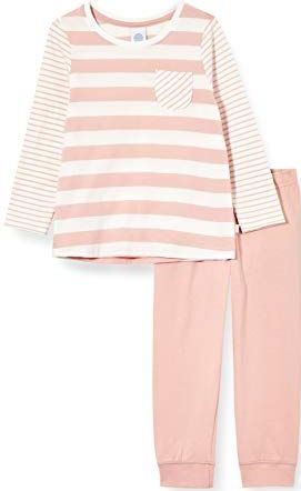 Sanetta Nachtkledij  rosa / wit