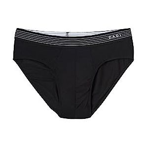 Dagi - Slip - Zwart/Wit - Jersey - Regular Fit