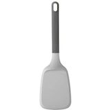 Berghoff 3950156 keukenspatel, siliconen en nylon, vaatwasmachinebestendig, zachte grip, grijs