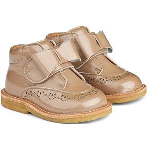 Wheat Unisex kinderschoenen Bowy baby peuters maten meisjes 100% patent leer ademend loopschoen, 9011 Beige, 21 EU