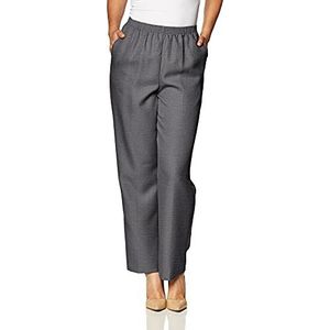 Alfred Dunner Women's Medium Pant,Grey,20