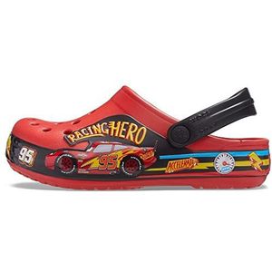 Crocs Fl Cars Lights Band Clog T voor kinderen, uniseks, Vlam