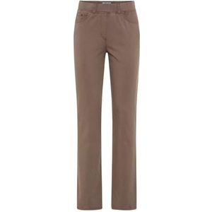 Raphaela by Brax Lavina Joy Coloured Tencel Denim Jeans voor dames, 55 Taupe, 38W / 30L