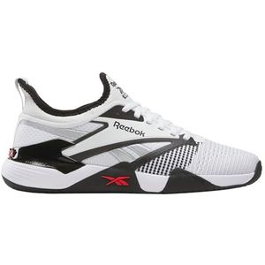 Reebok - Nano Court - Sneakers - Zwart Wit Energy Red