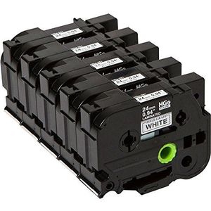 Brother HGE251V5 lint Zwart/Wit