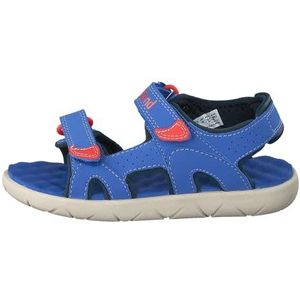 Timberland Perkins Row 2-straps (peuter), sandalen met open teen, uniseks, kinderen, lichtblauw, 22 EU