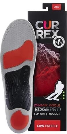 Currex - EdgePro Low - Binnenzool - Rood - Voor Skischoenen