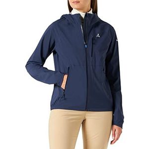 Schöffel Tegelberg L Damesjas, 2,5 l, waterdicht, winddicht outdoorjack, ademende overgangsjas met geurremmende binnenkant