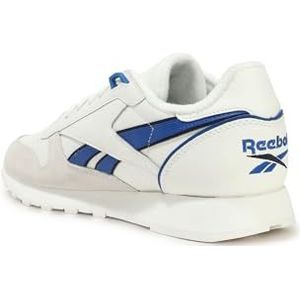 Reebok Klassieke leren sneakers voor dames, Krijt Vector blauwe Vector Navy, 37.5 EU
