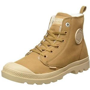 Palladium Dames Pampa Hi Zip Wol Sneaker Laarzen, Beige, 38 EU