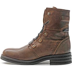Fly London Dames KNOT792FLY Combat Boot, Bruin, 9 UK