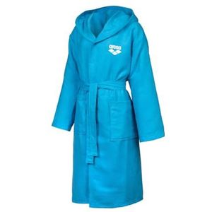 Arena - Kid's Zeal Robe - Badjas - Blauw - 90% Polyester, 10% Polyamide
