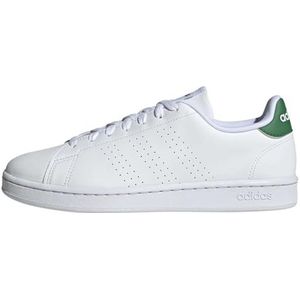 adidas Advantage Shoes tennisschoenen heren, Ftwbla Ftwbla groen, 35.5 EU