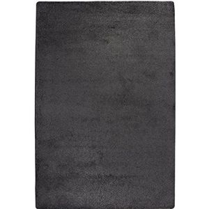 Shaggy geweven tapijt knuffelig zachte woonkamer uni grijs 50 x 80 cm. Andere kleuren en maten beschikbaar