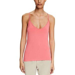 ESPRIT T-shirt voor dames, 640/koraalrood., XL