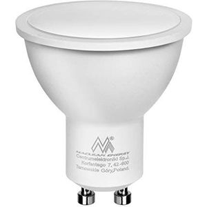 Maclean MCE435 NW GU10 LED-lamp 5W 400lm neutraal wit 4000K 120° stralingshoek 220-240V, 50/60Hz (neutraal wit, 1x stuk 5W 400lm)