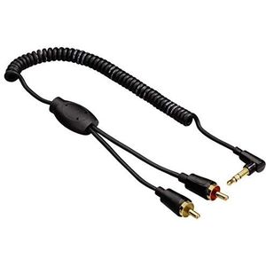 Hama 122303 Audio Cable 0,75 m Zwart